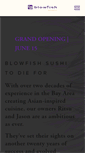 Mobile Screenshot of blowfishsushi.com